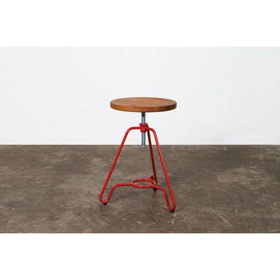 Out & Out Original Briggs - Adjustable Stool - Red
