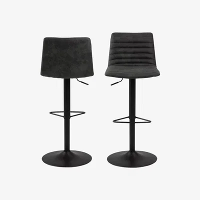 Downtown Actona Kimmy Bar Stool - Anthracite