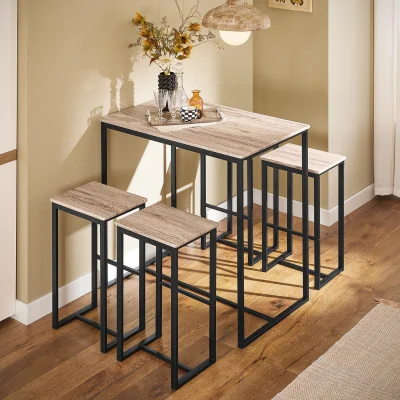 The Range SoBuy Kitchen Bar Set-1 Bar Table and 4 Stools