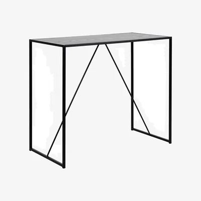 The Range Seaford Bar Table - Ash Black