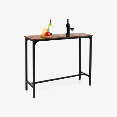 The Range Bar Table with Footrest