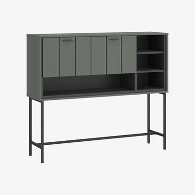 The Range Arundel Single Flap Bar Table - Green