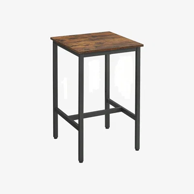 The Range VASAGLE Square Bar Table, High Table - Bronze
