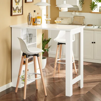 The Range SoBuy Kitchen Dining Bar Table - White