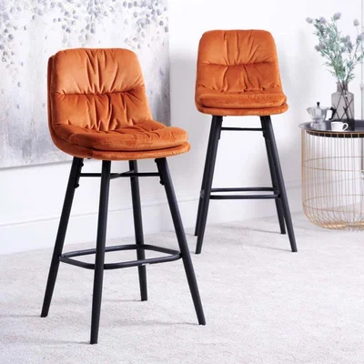The Range Enderson Bar Stool - Orange