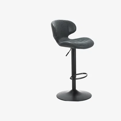 Teddy Beau Teddy's Collection Nico Bar Stool Charcoal Grey