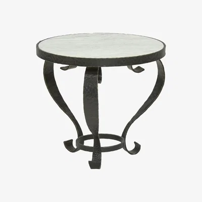 Tobias Oliver William Yeoward | Cordoba Cocktail Table Bronzed Finish With Marble Top