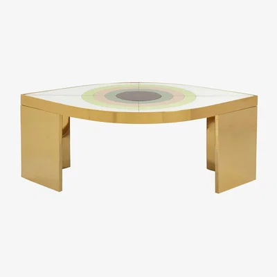 Tobias Oliver Jonathan Adler I Harlequin Eye Cocktail Table