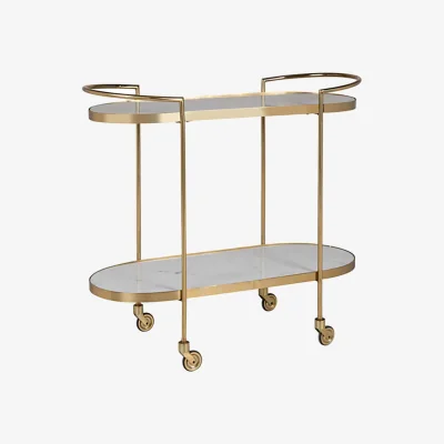 Olivia's Richmond Bombay Stone Drinks Cabinet