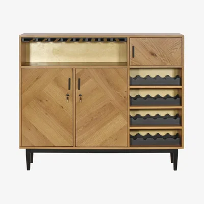 Out & Out Original Temis – Parquet Drinks Cabinet – 140cm