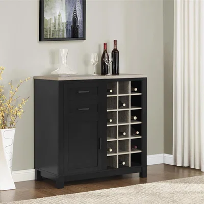 The Range bar cabinet for wine - Black