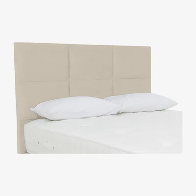 Furniture Village Highgrove - Fytche Floor Standing Headboard - Small Double - Plush Ecru