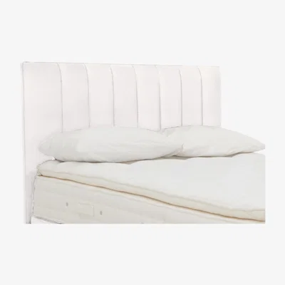 Furniture Village Hypnos - Downley Floor Standing Headboard - Small Double - Zenith Snow