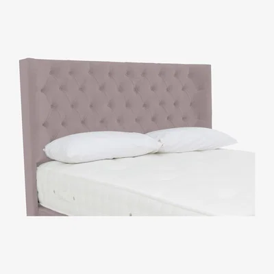 Furniture Village Highgrove - Harding Floor Standing Headboard - Small Double - Plush Lilac