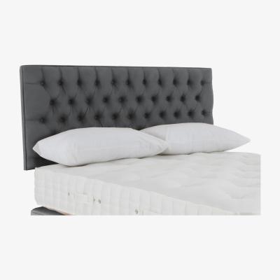 Furniture Village Hypnos - Wooburn Strutted Headboard - Small Double - Maestro Carbon