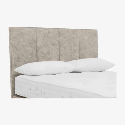 Furniture Village Hypnos - Bespoke Chesham Floor Standing Headboard - Small Double - Daytona Stone