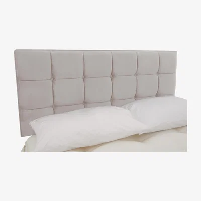 Furniture Village Hypnos - Mia Strutted Headboard - Small Double - Maestro Hessian