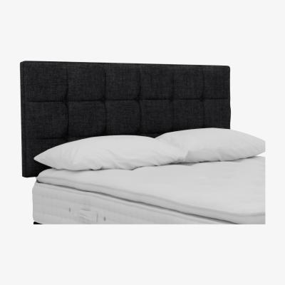 Furniture Village Hypnos - Mia Strutted Headboard - Small Double - Linoso Slate