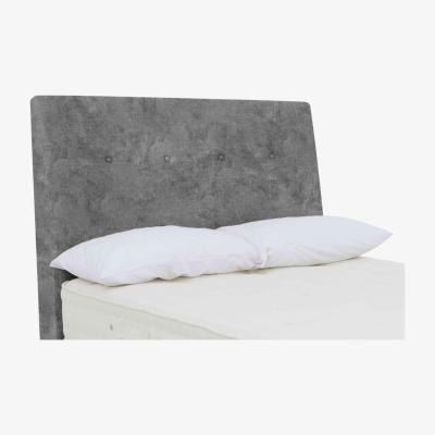 Furniture Village Hypnos - Askett Floor Standing Headboard - Small Double - Daytona Pebble