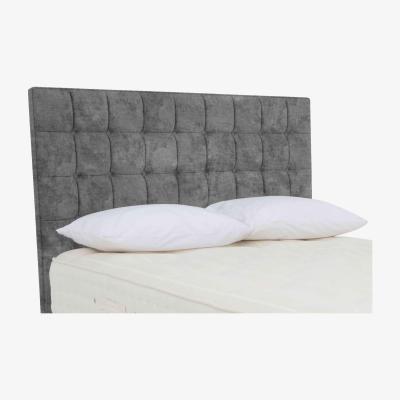 Furniture Village Hypnos - Naphill Floor Standing Headboard - Small Double - Daytona Pebble
