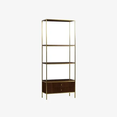 Andrew Martin Chester Bookcase, Storage, Dark - Andrew Martin