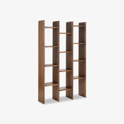 Barker and Stonehouse Zerina Bookshelf 110x30x175cm, Acacia Wood | Barker & Stonehouse