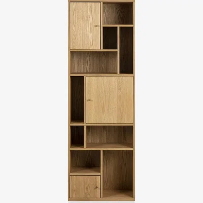 Cult Furniture Rangoon Bookcase, Oak