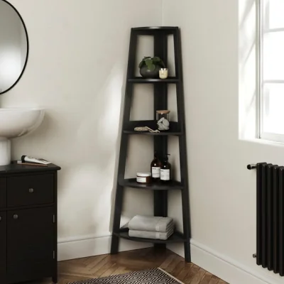 Dunelm Nautical Corner Ladder Shelving Unit