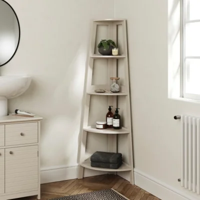 Dunelm Nautical Corner Ladder Shelving Unit