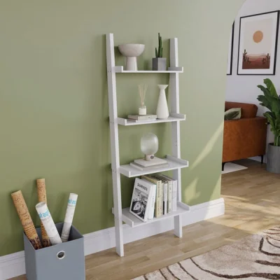 Dunelm York 4 Tier Ladder Bookcase