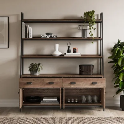 Dunelm Fulton Wide Ladder Storage Cabinet