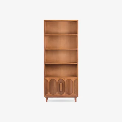 Dunelm Khari Tall Bookcase, Mango Wood