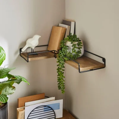 Dunelm Fulton Corner Shelf