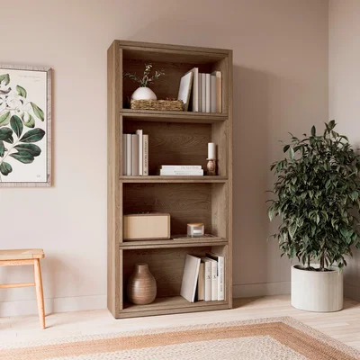 Dunelm Ren Extendable Bookcase Natural
