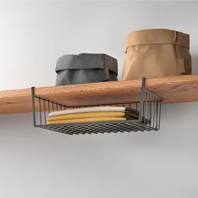 Dunelm Metaltex Lava Kanguro Under Shelf Storage Basket Set