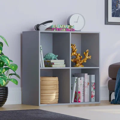 Dunelm Vida Designs Durham 2x2 Cube Storage Unit Grey
