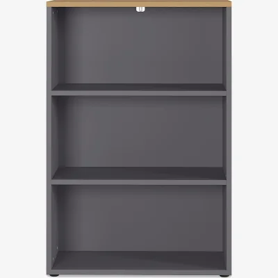 Furniture Village Agenda 3 Shelf Wide Bookcase