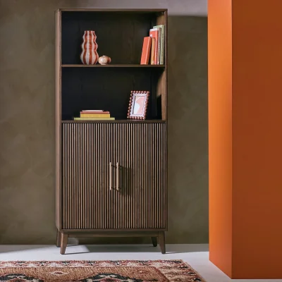 Habitat Habitat Kendi Solid Wood Bookcase - Walnut
