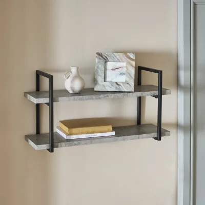 Habitat Habitat Nomad 60cm Wall Shelf - Grey