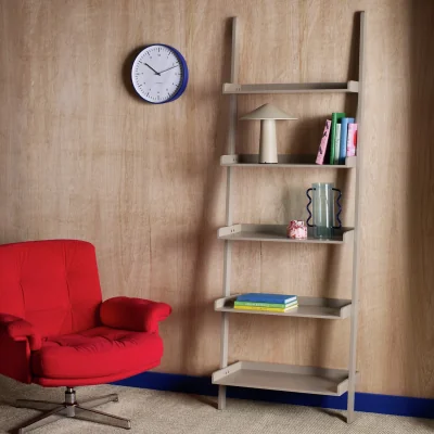 Habitat Habitat Jessi 5 Shelves Wide Bookcase - Grey
