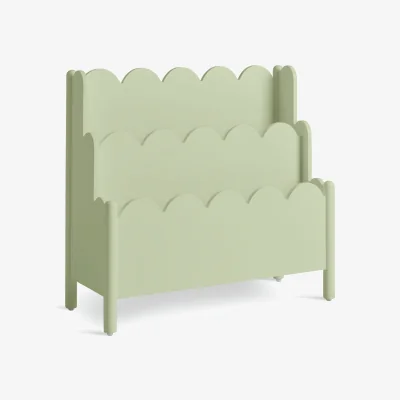 Habitat Habitat Kids Scalloped Book Storage - Sage Green