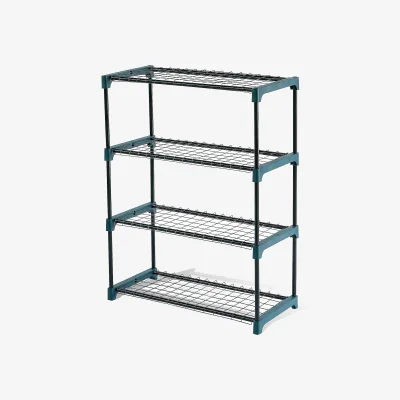 Homebase 4 Tier Greenhouse Shelving - 69 x 30 x 89 cm