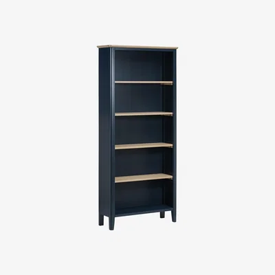 Homebase Pembrooke Tall Bookcase - Dark Navy