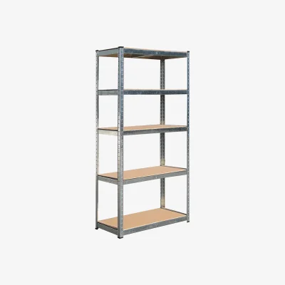 Homebase Hilka 175kg 5 Tier Boltless Shelving System