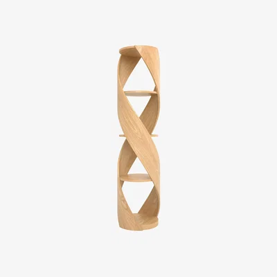 John Lewis Tom Schneider DNA Twist Shelf Unit