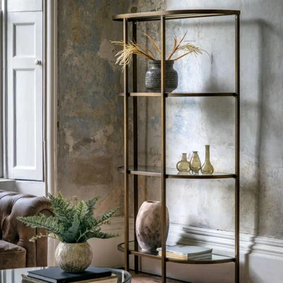 Knees Hudson Display Unit - Bronze