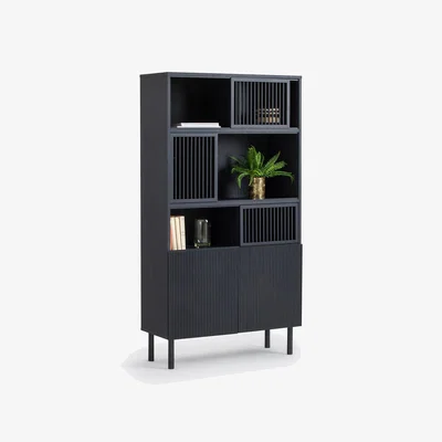 La Redoute Bilbao Oak Veneered Storage Bookcase