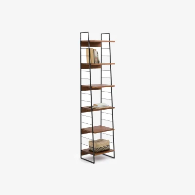 La Redoute Watford Walnut Veneer Vintage Shelving Unit