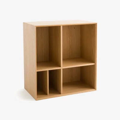 La Redoute Mikube Small Oak Bookcase