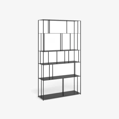 La Redoute Parallel Wide Metal Bookcase